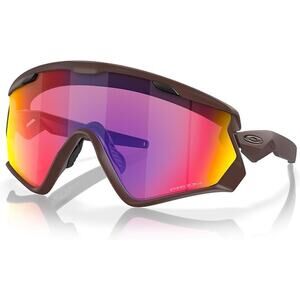 Oakley Men's Wind Jacket 2.0 Shield Sunglasses (Matte Grenache/Prizm Road)Oo9418